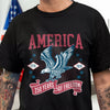 Custom Dog Photo America 250th Anniversary Eagle Dark Shirt LM32 895239