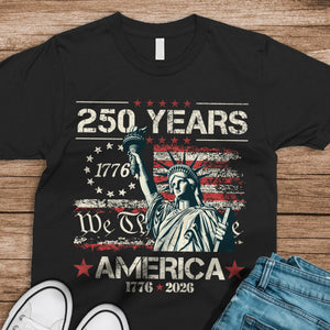 Celebrate Our America 250th Anniversary We The People Dark Shirt CH07 896688