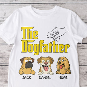 The DogFather Personalized Bright Shirt Gift For Dog Lovers CH07 895646