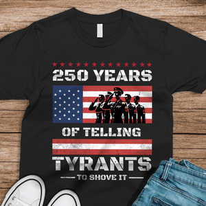 250 Years USA 250th Anniversary America Celebration Dark Shirt CH07 896696