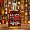 America’s 250th Anniversary United States Semiquincentennial Whiskey Bottle HO82 900340