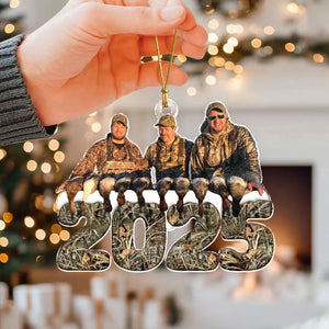 Custom Photo Acrylic Ornament Christmas Gifts For Duck Hunting Lovers HA75 898090