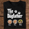 Custom Photo The Dogfather Dark Shirt For Dad TH10 892911