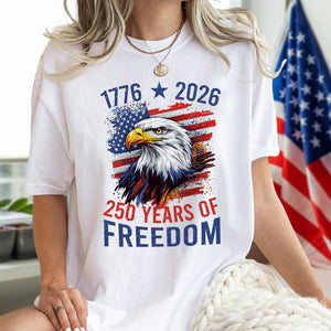 America Semiquincentennial 250 Years Of Freedom Bright Shirt CH07 896686
