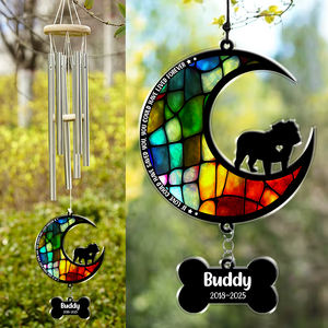 If Love Could Have Saved You, You Could Lived Forever Personalized Dog Memorial Acrylic Wind Chimes CH07 896318