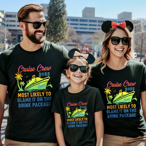 Custom Cruise Crew Most Likely To Funny Group Matching Family Shirt HO82 894870