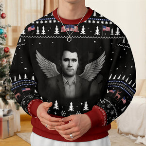 In Love Memory Charlie Kirk Ugly Christmas Sweater HO82 900322