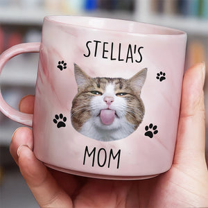 Custom Photo My Lovely Kid For Pet Lovers Marble Mug TH10 892513