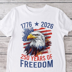 America Semiquincentennial 250 Years Of Freedom Bright Shirt CH07 896686
