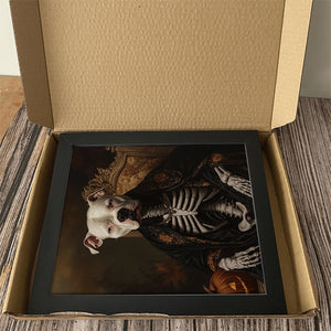Custom Halloween Pet Portrait Picture Frame Gift For Dog Cat Lovers HO82 894962