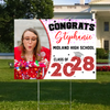 Custom Photo Class of 2026 Personalized Yard Sign Graduation Day Gift CH07 895442