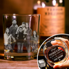 Custom Photo We Love You Every Day Whiskey Glass TH10 892787