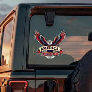 Freedom America 250th Anniversary Car Window Decal Sticker CH07 896666