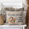 Just A Girl Who Loves Book Pillow Personalized Gift For Book Lovers, Bookworm HO82 894436