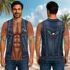 Personalized Funny Muscle Biker 3D Shirt - Novelty Gift for Men TH10 170463