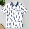 Custom Name Personalized Golf Ball Polo Shirt Gift For Golfer, Golf Lovers HA75 898580