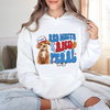 Custom Dog Cat Photo Red White And Feral Independence Day Bright Shirt LM32 893655