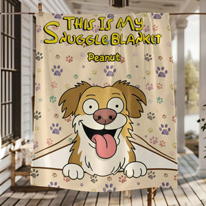 This Is Our Snuggle Blanket Personalized Gift For Dog Lovers CH07 895650