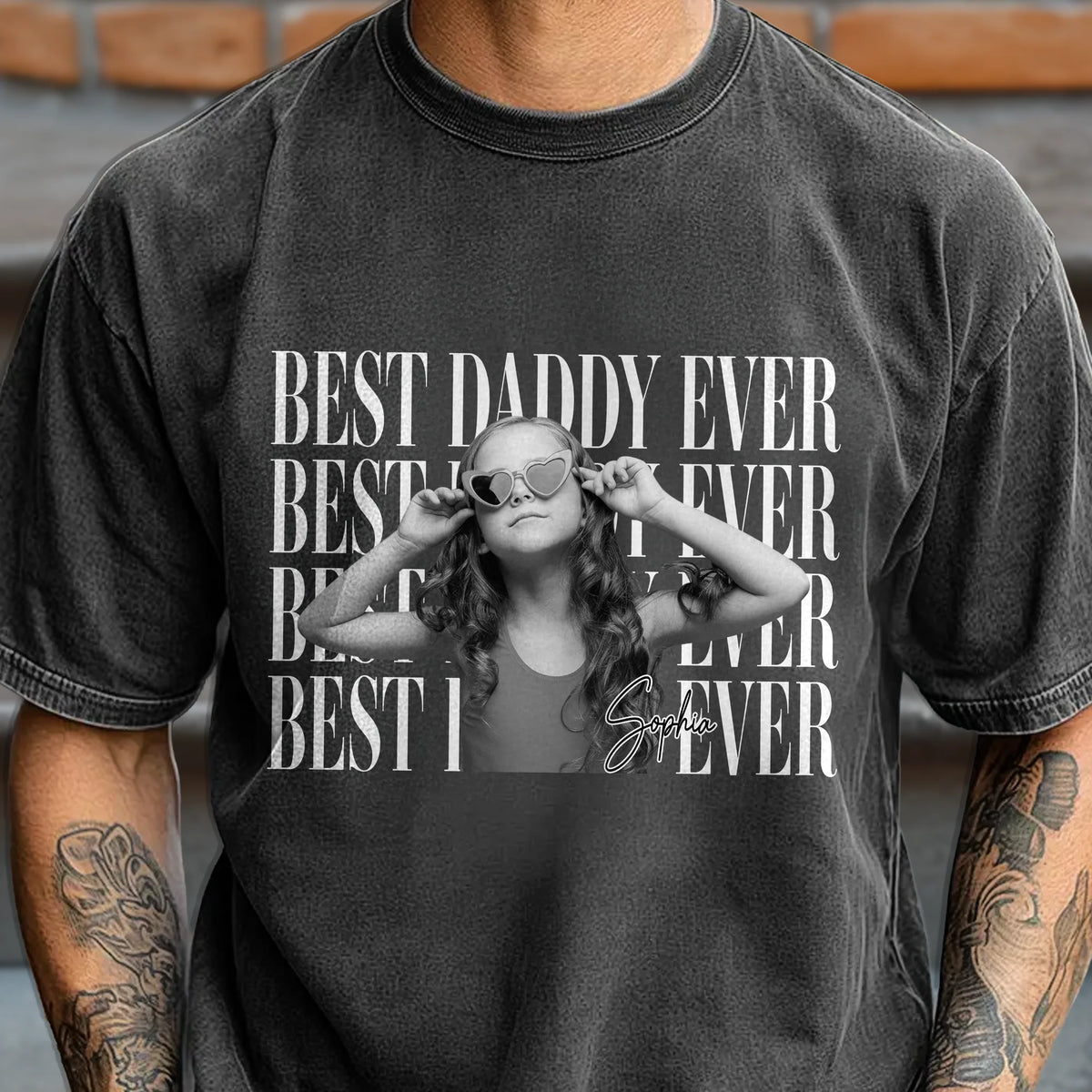 Personalized Vintage Photo Family Comfort Shirt - Dad Mom Gift HO82 902742