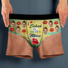 Custom Funny Face I Licked It So It's Mine Men's Boxer Briefs - Novelty Gift For Boyfriend, Husband LM32 669553
