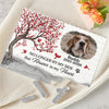Custom Photo You Left Paw Prints On My Heart Building Block - Personalized Pet Memorial Gift CH07 911646