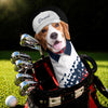 Custom Dog Cat Photo Golf Ball Pattern With America Flag Golf Head Cover HO82 902392