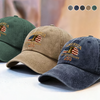 America 250th Anniversary 1776-2026 Patriotic Washed Denim Baseball Cap TH10 170085
