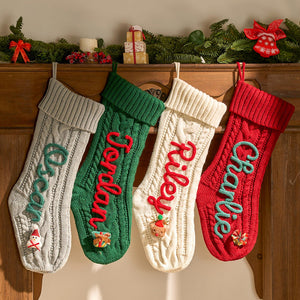 Custom Name Christmas Personalized Christmas Stocking Personalized Gift HO82 900438