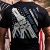 Fist Bumps Dad & Kid US Flag Back Shirt Personalized Father's Day Gift CH07 895856