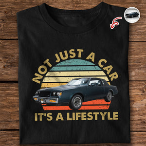 Not Just A Car, It's A Lifestyle Custom Car Photo Retro Dark Shirt CH07 896570