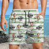 Custom Photo Best Dad Grandpa Ever Beach Short LM32 893627
