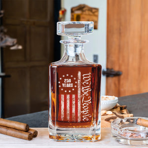 250 Years America Independence We The People US Decanter HA75 897398