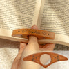 Custom Name Engraved Book Page Holder - Personalized Christmas Bookish Gifts For Book Lovers, Bookworms, Readers CH07 899516