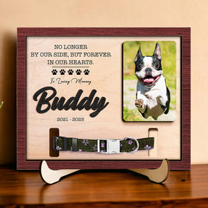 Custom Photo In Loving Memory Of Our Cherished Memorial 2-Layers Wooden Collar Frame LM32 893783