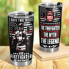 Personalized Tumbler I Have Two Titles Dad And Firefighter TH10 892887