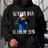 Custom Photo Senior Mom, Senior Dad Class Of 2027 Dark Shirt TH10 170745