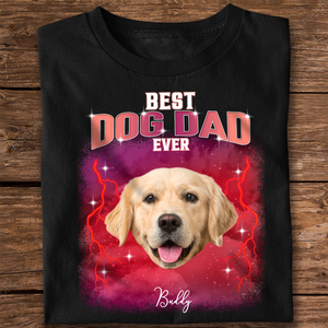 Custom Photo Best Dog Dad, Dog Mom Ever Shirt TH10 894489