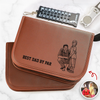 Custom Photo Best Dad By Par Sketch Line Art Golf Set - Personalized Gift For Dad TH10 169821