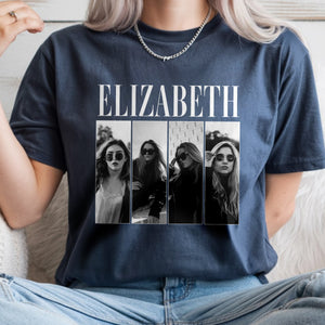 Custom Photo Bootleg Comfort Color Shirt Personalized Vintage Shirt CH07 899374