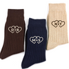 Custom Initial Embroidered Couple Socks, Personalized Wedding Keepsake HO82 903468