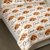 Custom Photo Dog Cat With Paw Bedding Set Gift for Pet Lovers TH10 171015