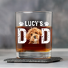Custom Dog Photo Whiskey Glass For Dog Dad TH10 892915