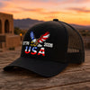 250 Years USA Patriotic 1776-2026 Embroidered Trucker Hat HO82 902876