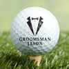 Custom Name Golf Balls for Groom, Wedding Golf Gift for Golfer, Groomsmen Gift CH07 180456