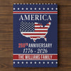 Personalized Family Name America 250th Anniversary Building Brick Blocks HA75 920536