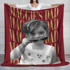 Personalized Vintage Photo Dad, Mom Blanket HO82 902924