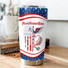 Custom Name Proud American Nurse With US 250 Fat Tumbler HO82 901294