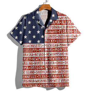 America State Hawaiian Shirt TH10 896385