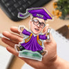 Custom Funny Face Class of 2025 Graduation Decoration Shaking Head HO82 893814