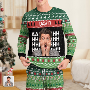 Custom Photo And Name AHHHHH Sleepwear TH10 896609